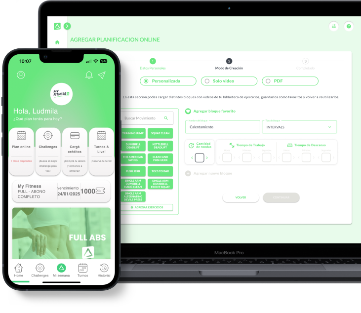 My Fitness App - Gestión de gimnasios desde tu smartphone